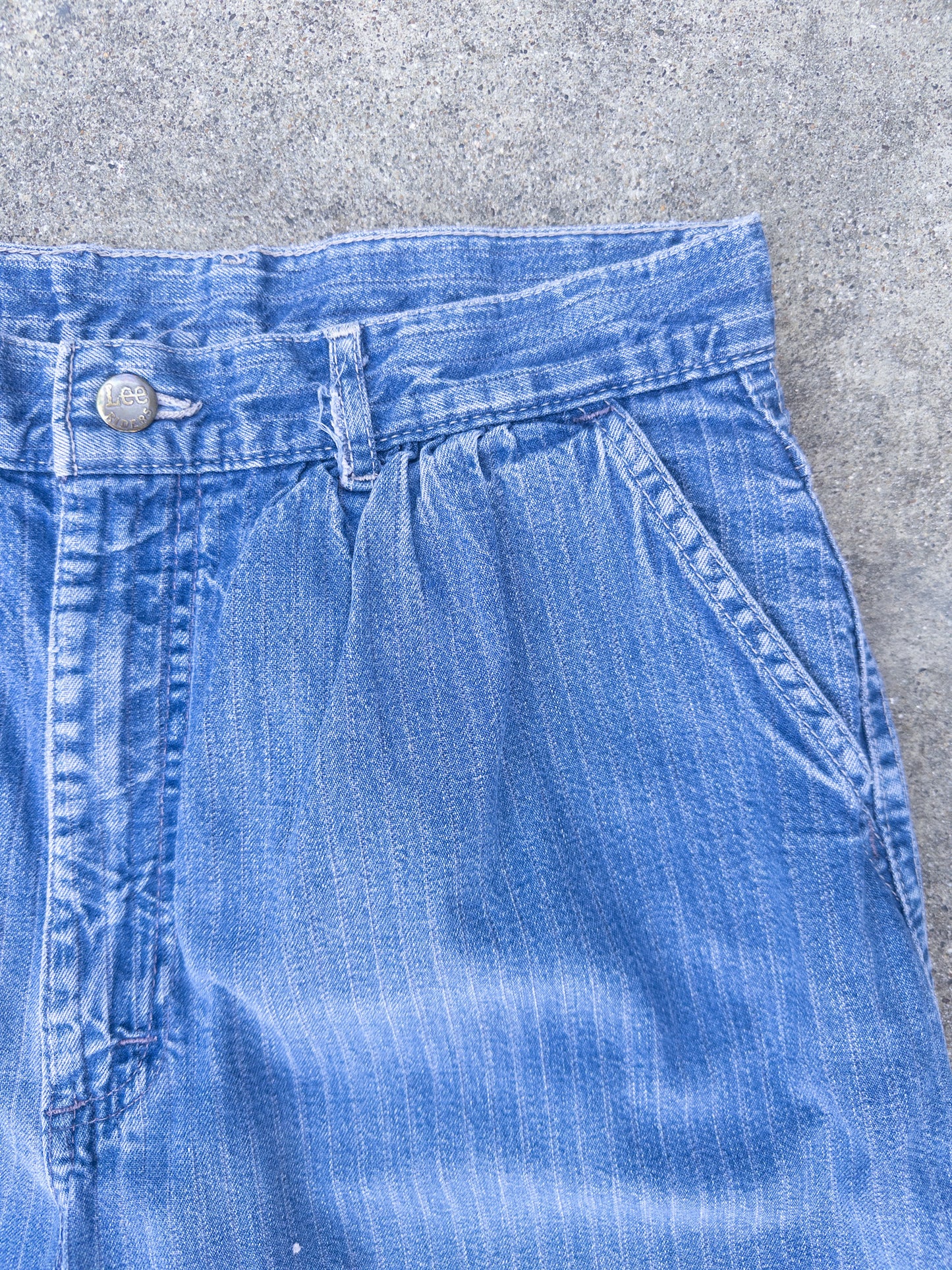 Vintage 90s Lee Riders Rail Road Strip Jeans