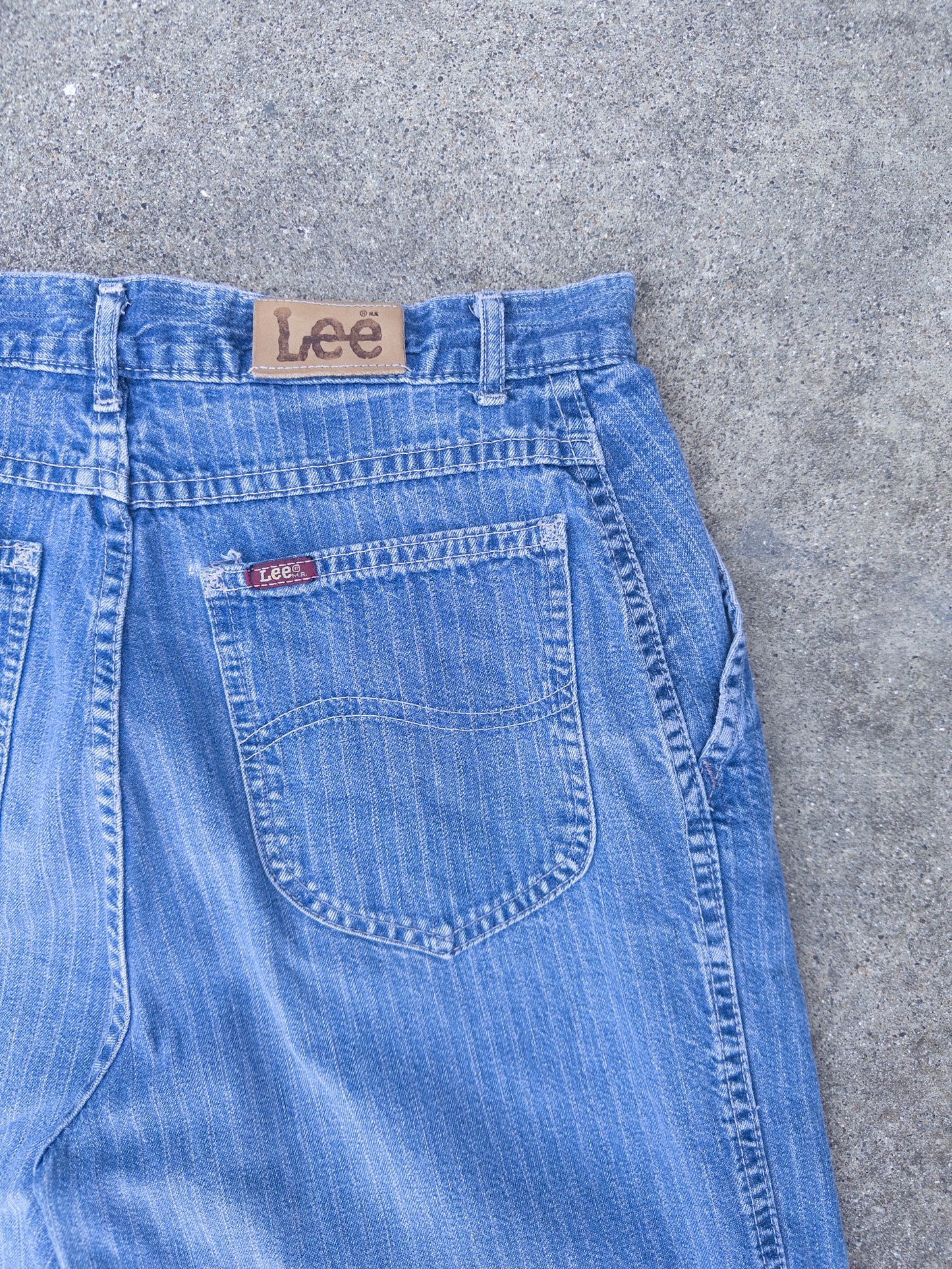 Vintage 90s Lee Riders Rail Road Strip Jeans