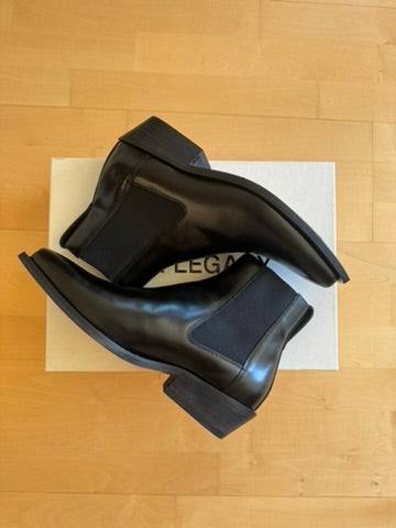 Our Legacy Black Leather Cyphre Chelsea Boot