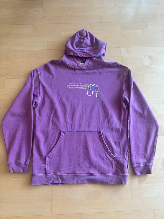 Camp High Research & Psychedelic Studies Hoodie Berry