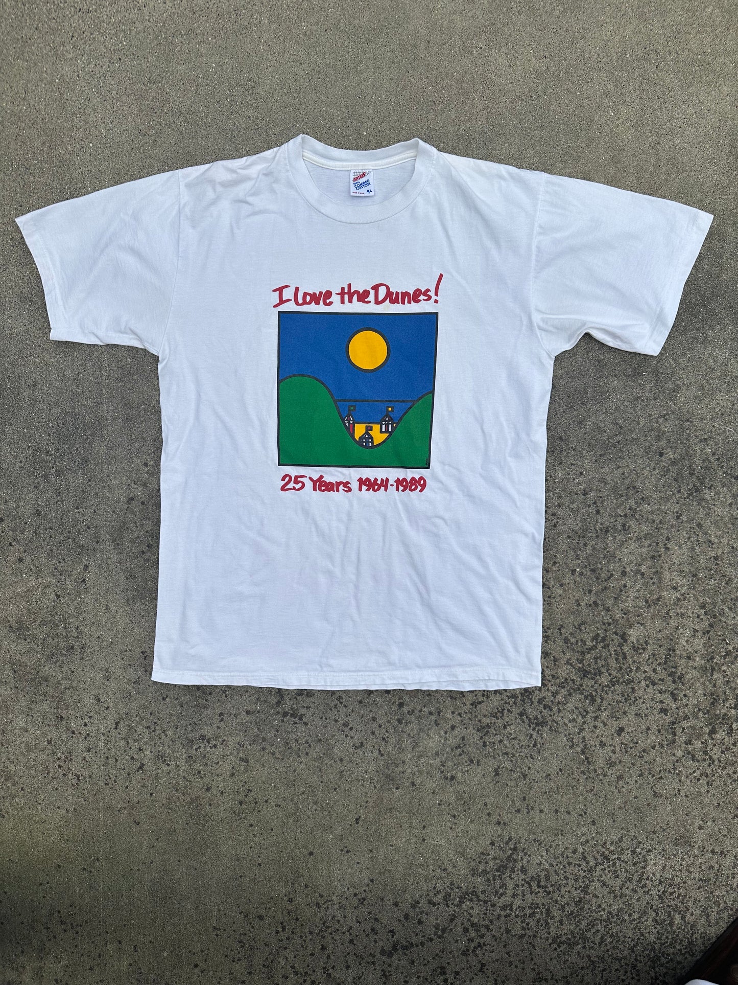 Vintage 1989 Oregon I Love the Dunes T-Shirt