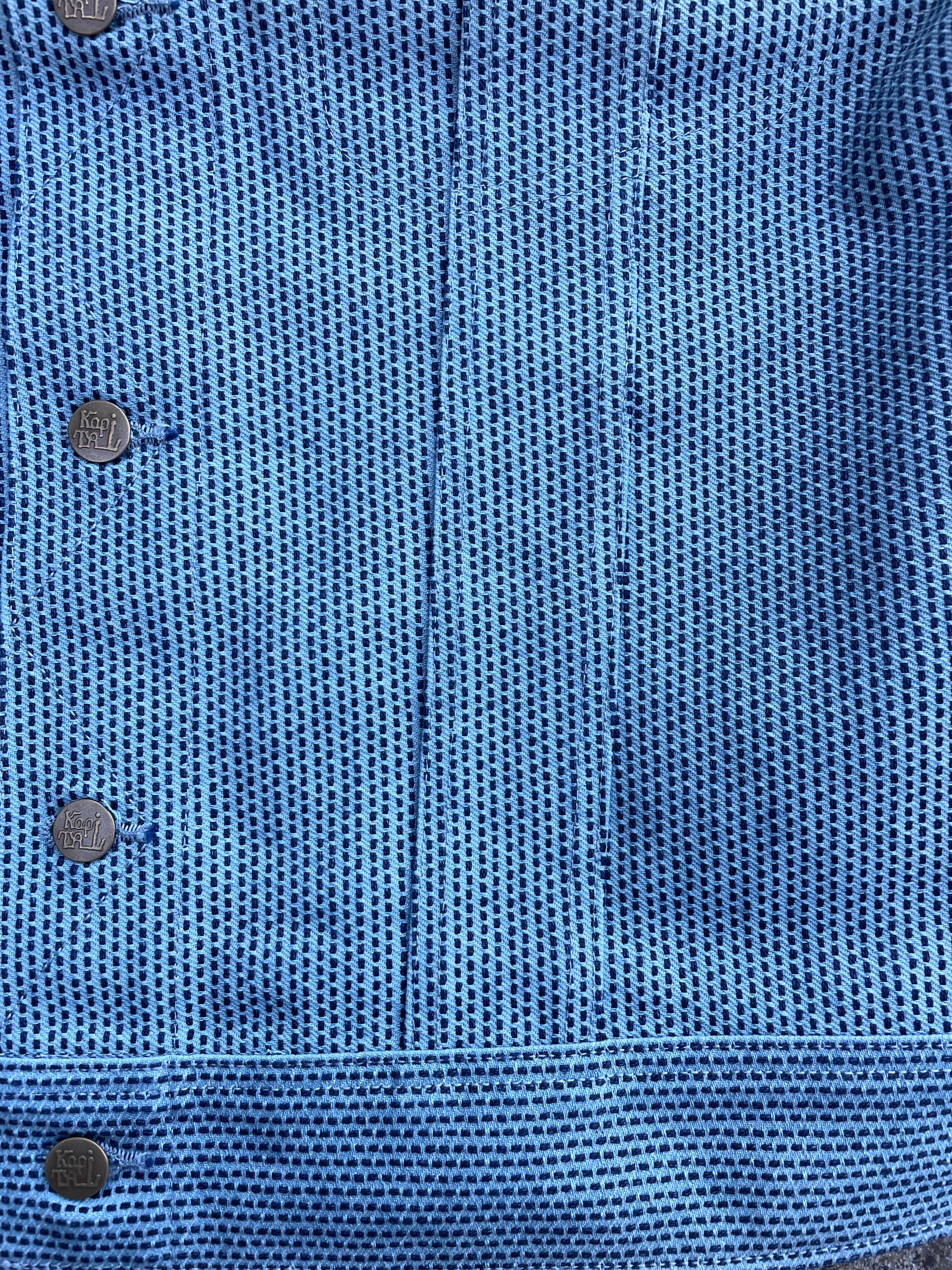 Close up shot of the texture of the jacket